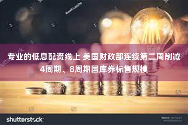 专业的低息配资线上 美国财政部连续第二周削减4周期、8周期国库券标售规模