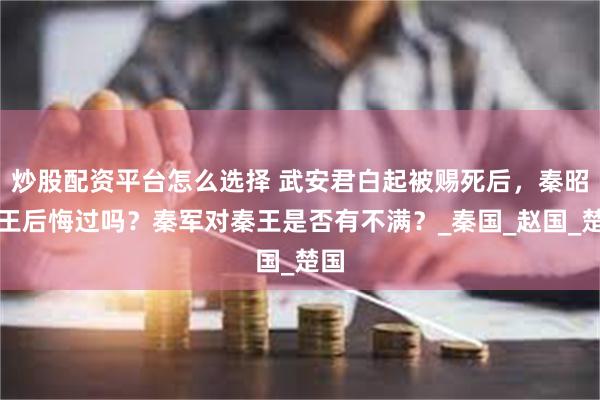 炒股配资平台怎么选择 武安君白起被赐死后，秦昭襄王后悔过吗？秦军对秦王是否有不满？_秦国_赵国_楚国